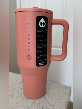 HydroJug Dahlia 40 oz traveler tumbler